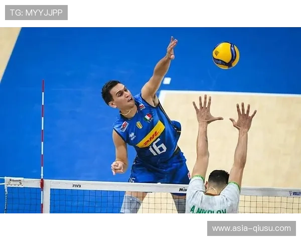 保加利亚男排尼科洛夫兄弟与意大利球员交换球衣，成世锦赛经典画面